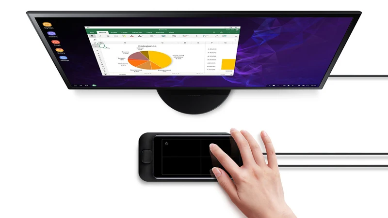 Для samsung Dex Pad Настольный опыт для samsung Galaxy S9+ S9 S8+ Note 8 9 Быстрая зарядка HDMI USB-C Dex станция настенное зарядное устройство