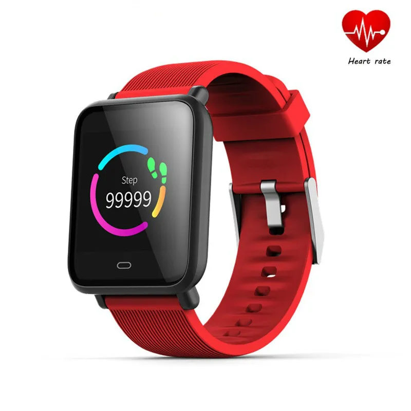 

Q9 Smart watch Blood Pressure Heart Rate Monitor Smart Watch IP67 Waterproof Sport Fitness Trakcer Watch Men Women Smartwatch