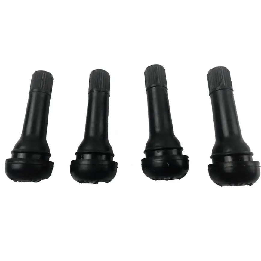 

20PC Snap-In Tire Auto Cars Valve Stems Short Black Rubber Most Popular Valve TR414 jun20