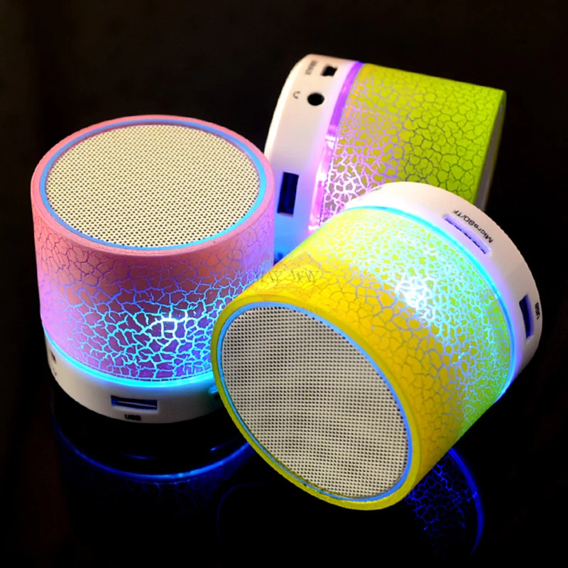 Portable Mini Bluetooth receiver Speaker Wireless Stereo loud Speakers