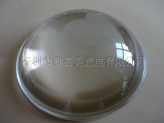 

High Temperature Resistant Optical Glass Convex Lens 104MM High Power LED Lens Flat Convex Lens for Explosion-proof Lamps