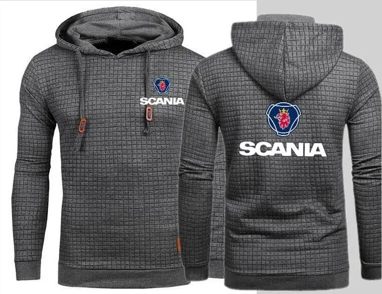 Модная мужская новая горячая распродажа Scania hooded жаккардовый пуловер big truck hoodie с