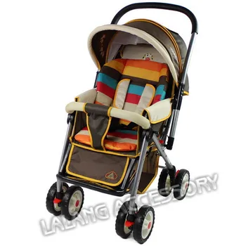 

Waterproof Baby Stroller Cushion Stroller Pad Pram Padding Liner Car Seat Pad General Cotton Thick Mat
