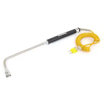 

0-500 Celsius K Type Curved Head Tempreture Sensor Surface Thermocouple Probe NR-81533B