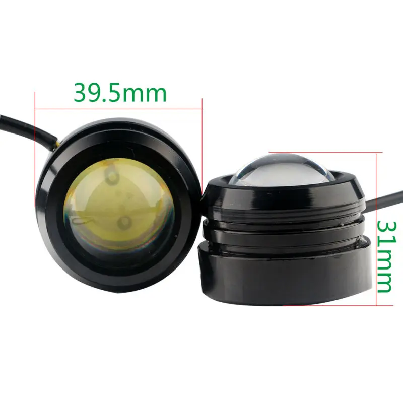 YM E Bright!4X(2 пары) 40*30 мм 3 Вт светодиодный автомобильный светильник s Eagle Eye дневный