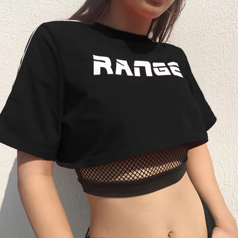

Liva Girl Summer T shirt Women Letter printing Loose Casual harajuku Short tshirt 2018 Short Sleeves BefreeTops Tee F2