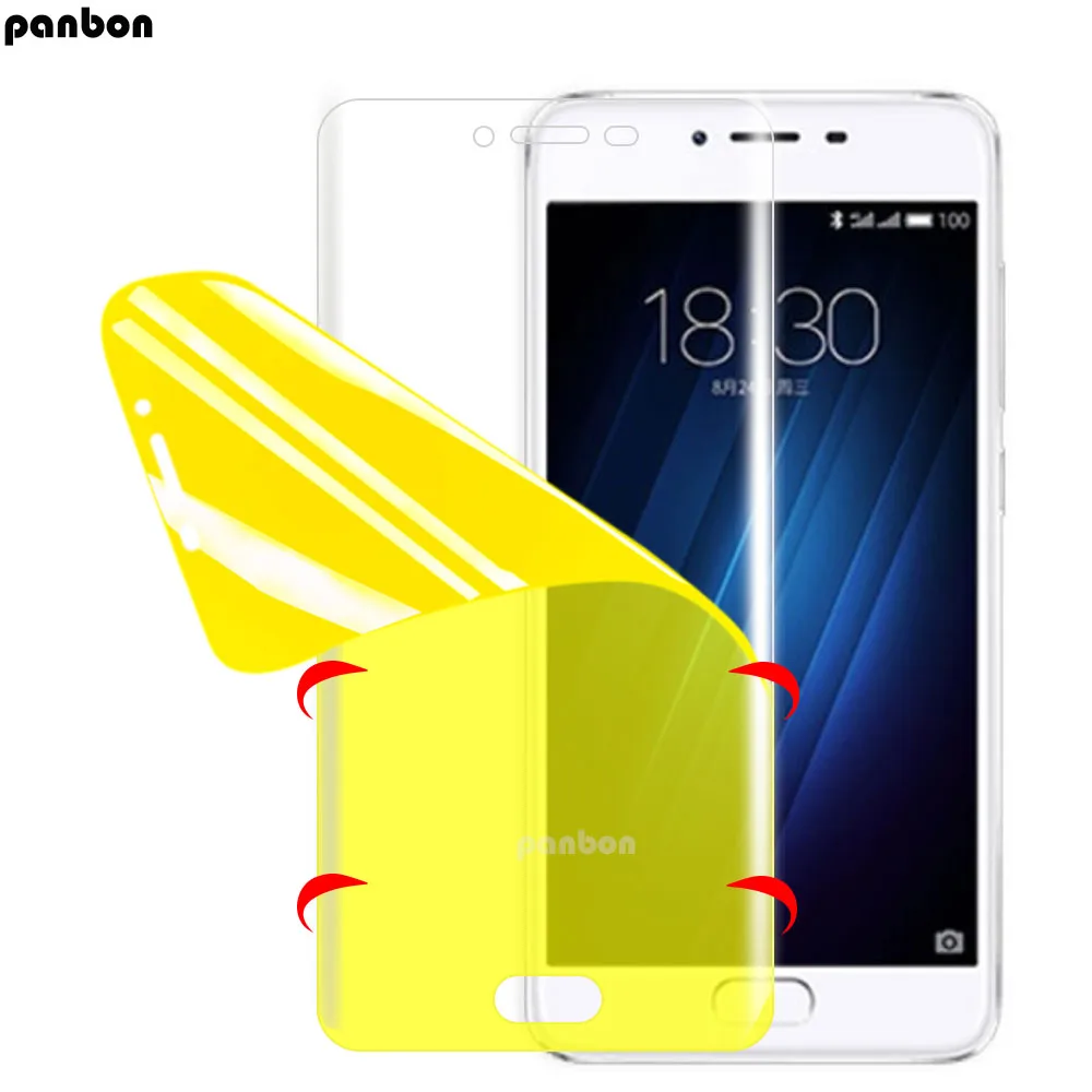 

3D Soft Full Cover Hydrogel Screen Protector For Meizu Pro 7 6 Plus U10 Protective Film For Meizu u20 U10 Not Glass