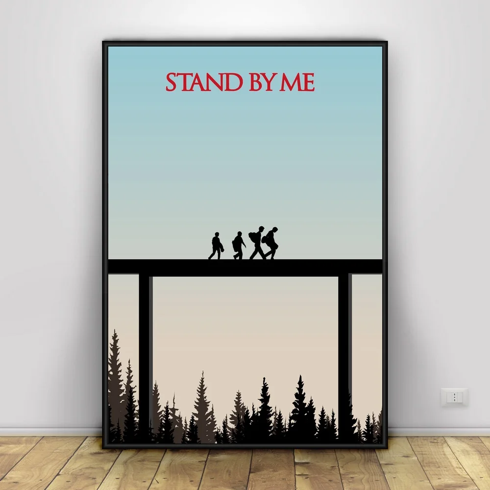 

Stand By Me Art Silk Poster Home Decor 12x18 24x36inch