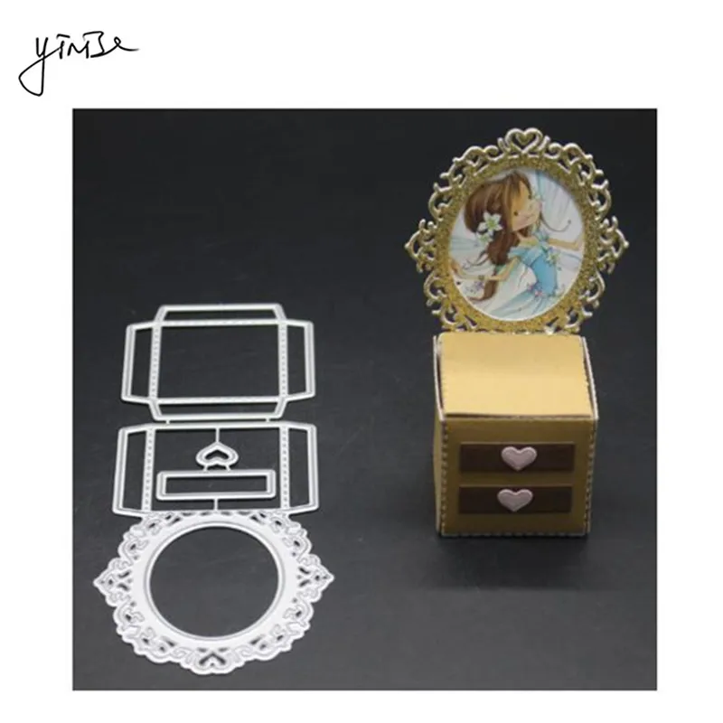 

VCD125 Box Table Cut SCRAPBOOK Metal Cutting Dies For Scrapbooking Stencils DIY Album Cards Decoration Embossing Folder Die Cuts