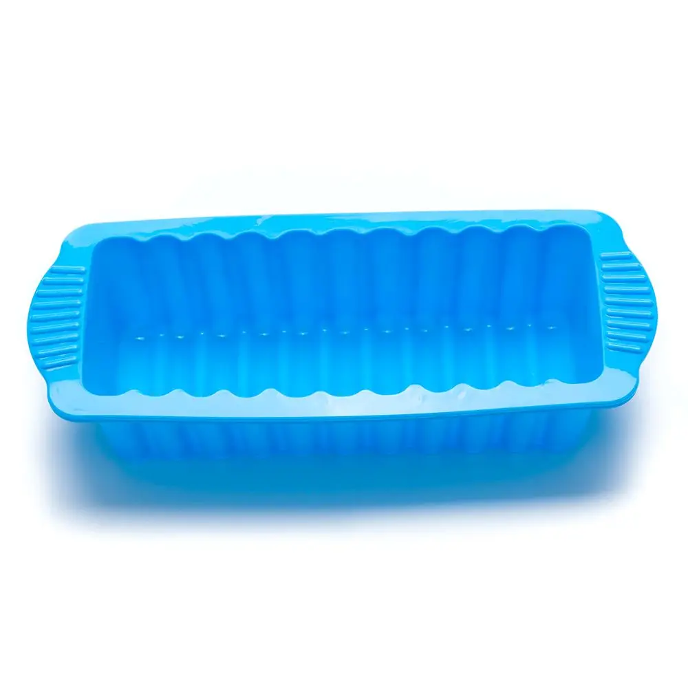 

Big Silicone Rectangle Non Stick Bread Loaf Cake Mold Bakeware Baking Pan Oven Mould 27*12CM Baking Tool