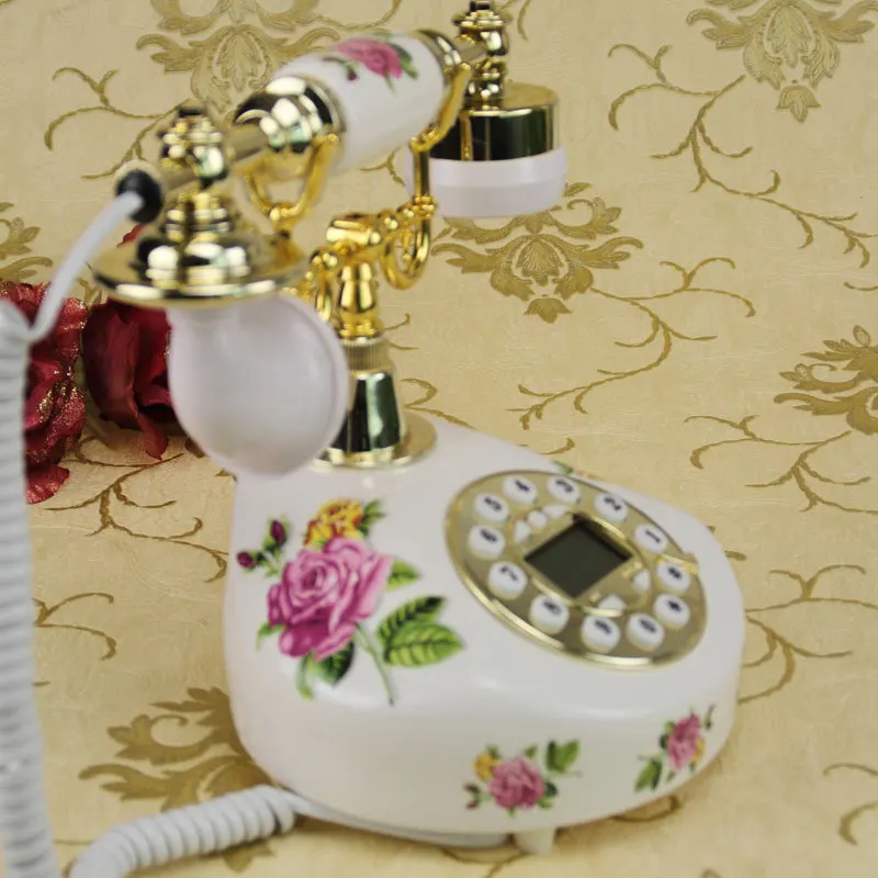 European pastoral style antique antique set decorative gift telephone European pastoral style antique antique set decorative gift telephone