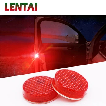 

LENTAI For Hyundai solaris i30 tucson 2017 ix35 accent Alfa Romeo 159 147 Land Rover Auto LED Strobe Light Car door Warning Lamp