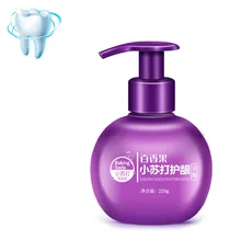 Фруктовый аромат, пищевая сода, отбеливающая зубная паста для удаления пятен, отбеливающая зубная паста, уход за зубами, Clareador de Dente