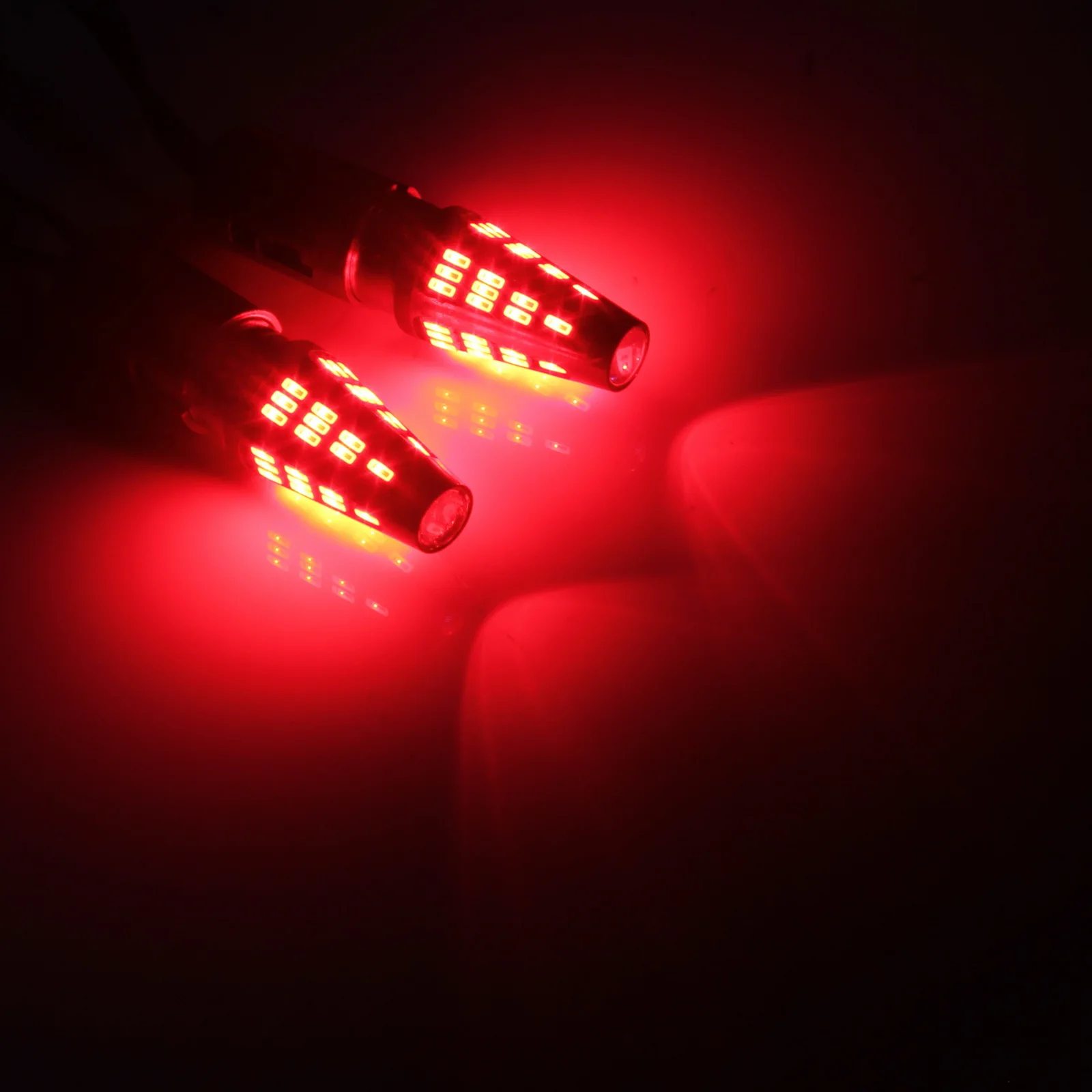 ANGRONG 2x48 SMD светодиодный 1156 BA15s R10W R5W красный стоп сигнал поворота автомобильная