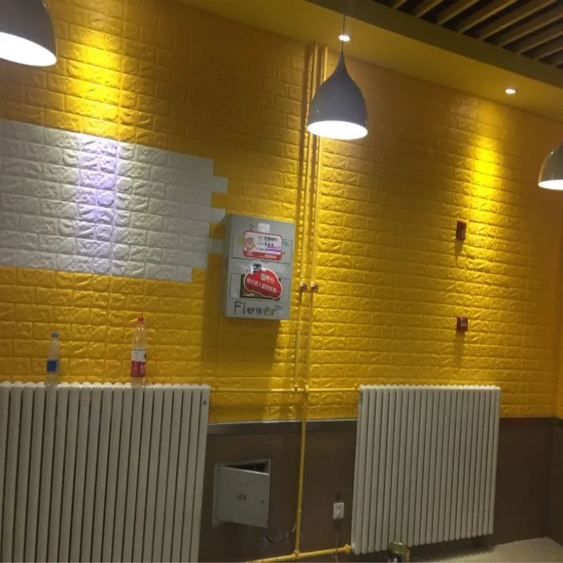 38*70 см DIY 3D Кирпич украшение дома настенные наклейки для гостиной спальни Декор