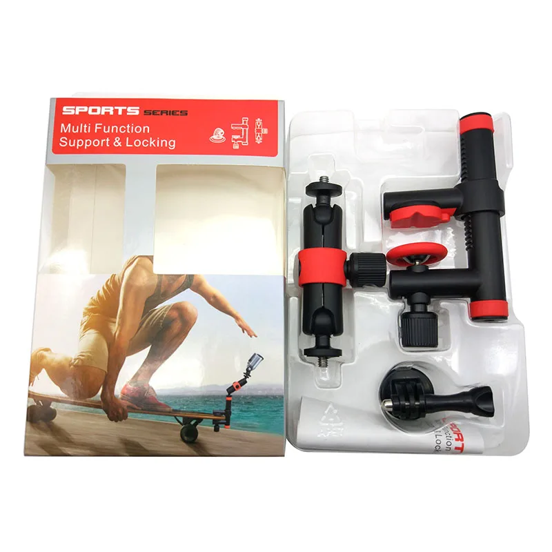 

Skateboard clips skate clip mount For Xiaomi yi SJCAM SJ4000 GOPRO HERO 5 4 session 3+ 3 2 Sony Aee Contour Camera Accessories
