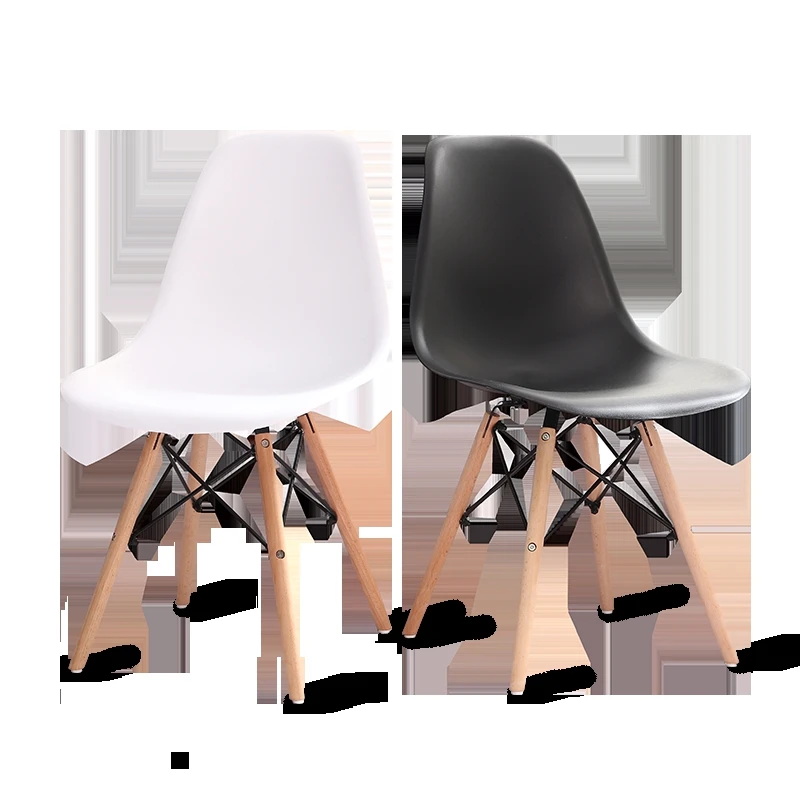 Современный стул минималистичный домашний стул спинка стол стул скандинавский ленивый Простой пластиковый обеденный стул