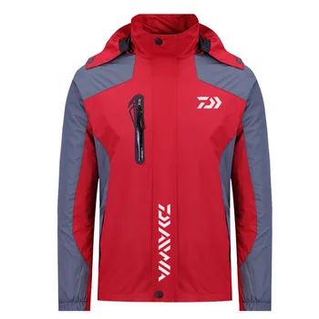 

Outdoor Daiwa Hoodies Camping Fishing Climbing Jacket Clothes Shirts Hat Mask Quick Dry Long Sleeve Anti-UV Sunscreen Hooded