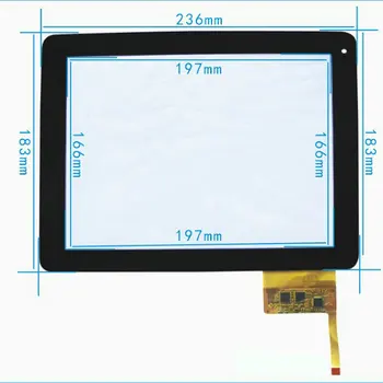 

New 9.7" Touch Screen Panel PRIMUX Tech CICLON 9.7 Tablet Replacement Digitizer Glass Sensor Parts Free Shipping