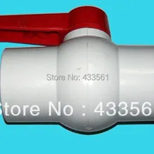 ПВХ шаровой клапан низкого давления в Размеры 2-1/" для водопровода и трубки проектов