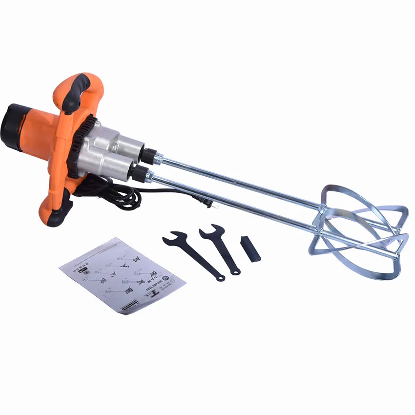 ZYHM 50 Hand Paint Mixer DOUBLE shaft professional Electric Double