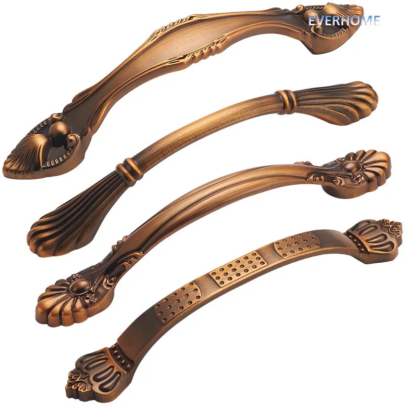 

Zinc Alloy handle for drawer/closet/cabinet European style simple door handle, Chinese antique handle pull