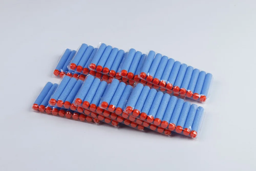50 шт. для Nerf пулями мягкими дырочку головы 7 2 см заправка игрушка дартс оружейные