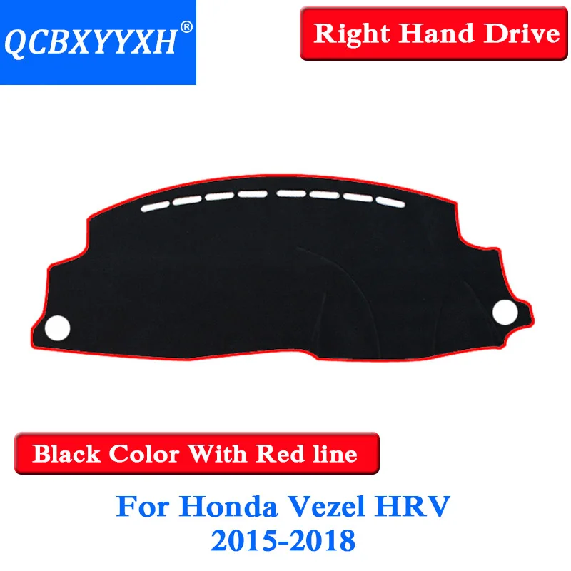 Для Honda Vezel HRV- правым приводом коврик для приборной панели защитный интерьер Photophobism коврик тент подушка для стайлинга автомобиля