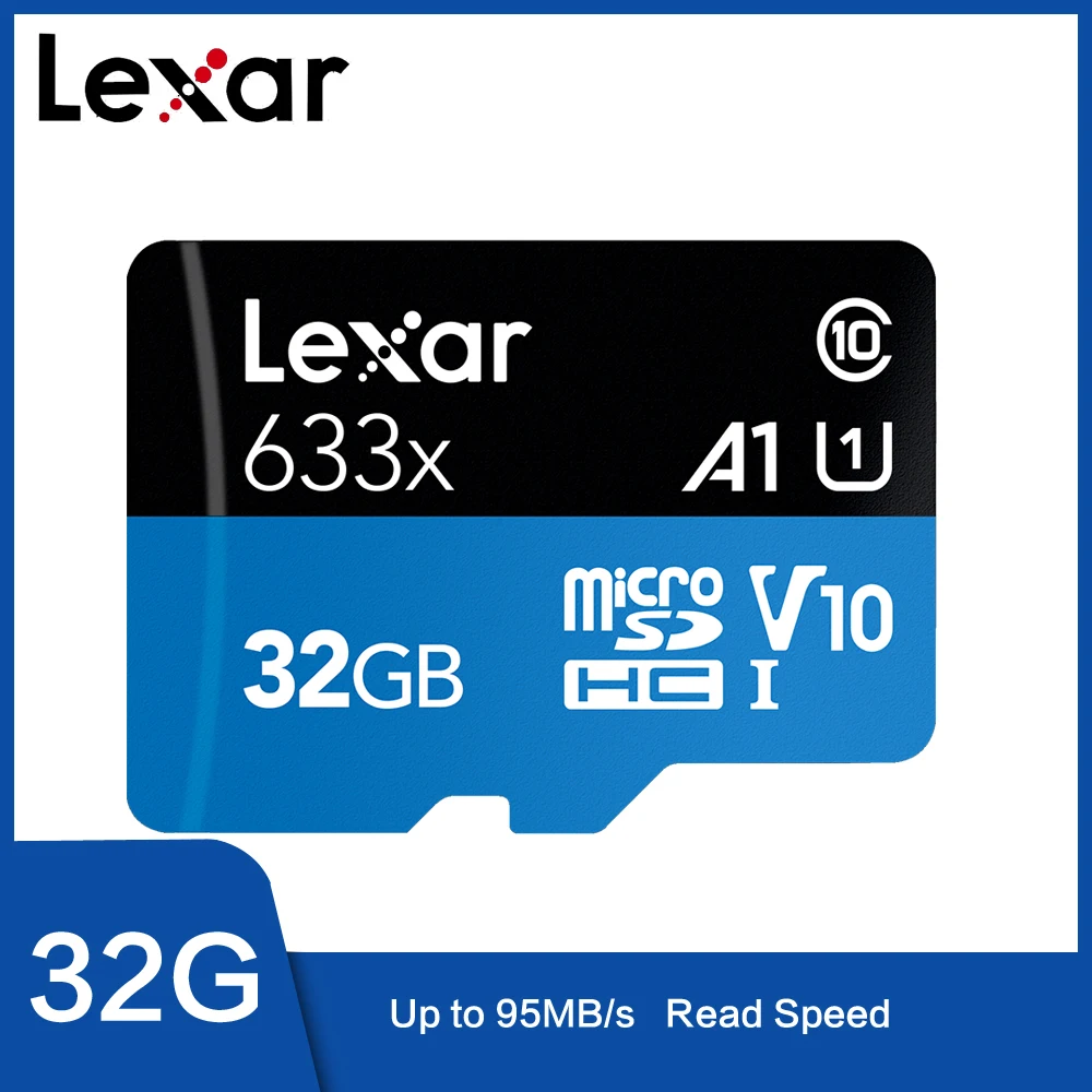 Lexar micro sd cards V30 memory card 32GB 64GB 512GB class10 633x