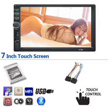 

Car Multimedia Player 2 Din MP5 Player for Auto 7'' Touch Screen 2din Car Radio Bluetooth Music Video Player Car Audio Players