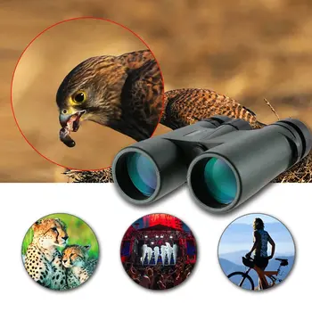 

Visionking 10X42 HD Binoculars Bak4 Roof Prism Multi-Coated Optics Waterproof Camping Hunting Bird Watching Telescope