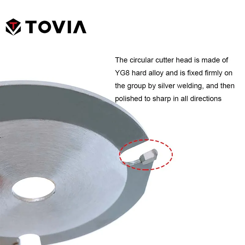 3T 100mm Circular Saw Blade Multitool Grinder Saw Disc Carbide Tipped Wood Cutting Disc Wood Cutting Power Tool Accessories