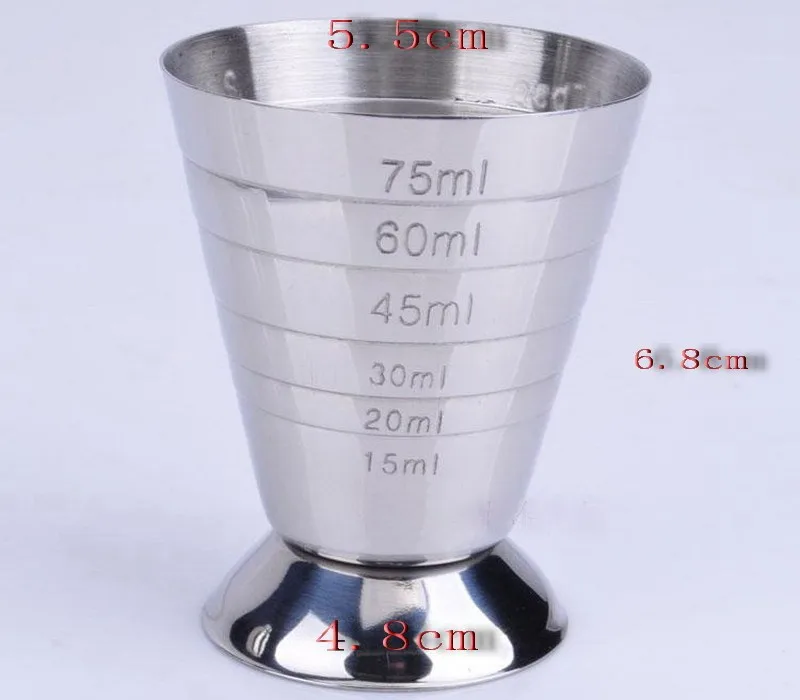 Чашка из нержавеющей стали, волшебная три мерная чашка, незаменимый инструмент, барные меры/z