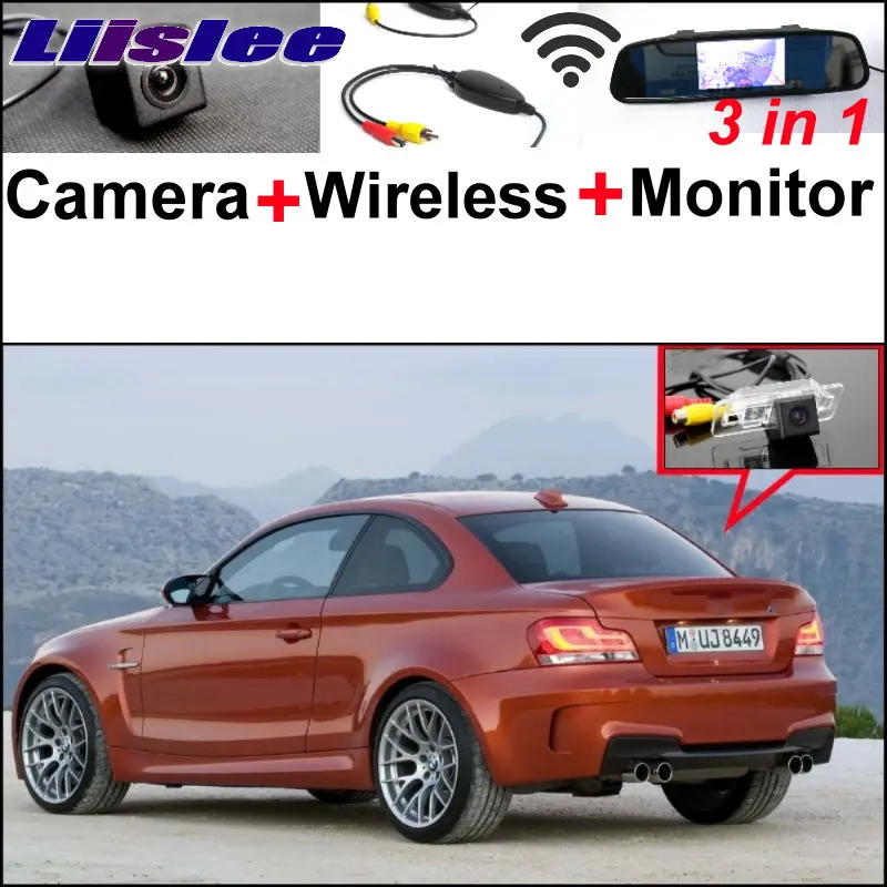 

Liislee 3 in 1 Special WiFi Rear View Camera + Wireless Receiver + Mirror Screen DIY Parking System For BMW 1 E82 E88 2007~2013