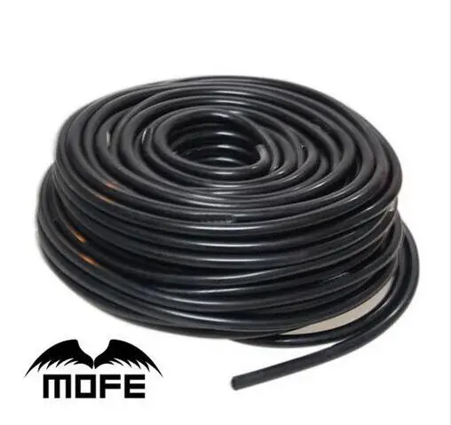 

Mofe 10 meter 3mm 4mm blacksilicone vacuum hose tube pipe