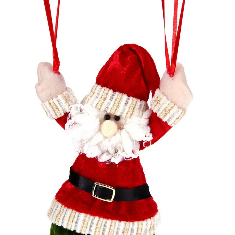 24cm Parachute Santa Claus Snowman Christmas Home Ceiling Decor Hanging Pendant