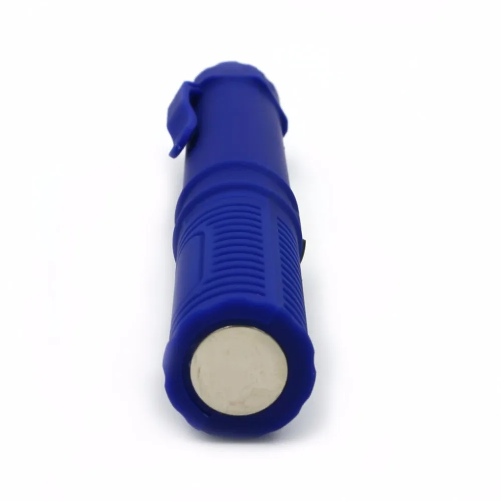 Синий/оранжевый LED Портативный Пластик свет 3 режима светодиодный фонарик факел лампы с магнитным и клип для кемпинга открытый спорт Свет