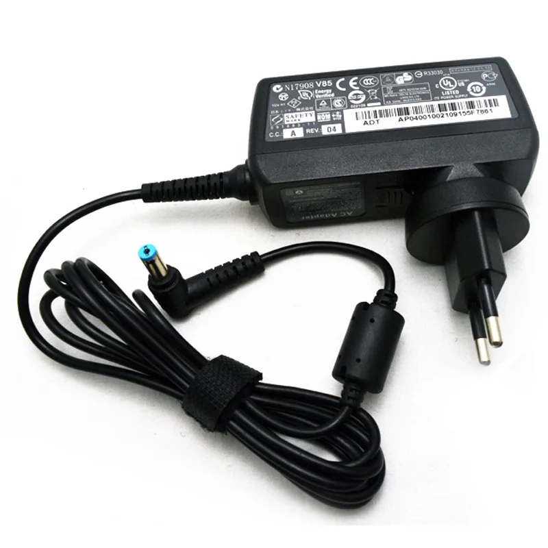 19V 2.15A Ac адаптер питания зарядное устройство для Acer Aspire One D257 D255 D271 D260 D270 E100 W10 040N1A A150