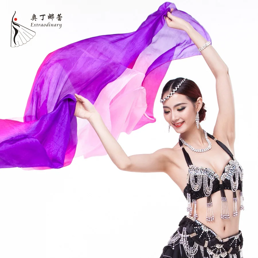 Belly Dance Stage Performance Silk Veil Belly Dance font b Accessory b font Silk Veil Belly