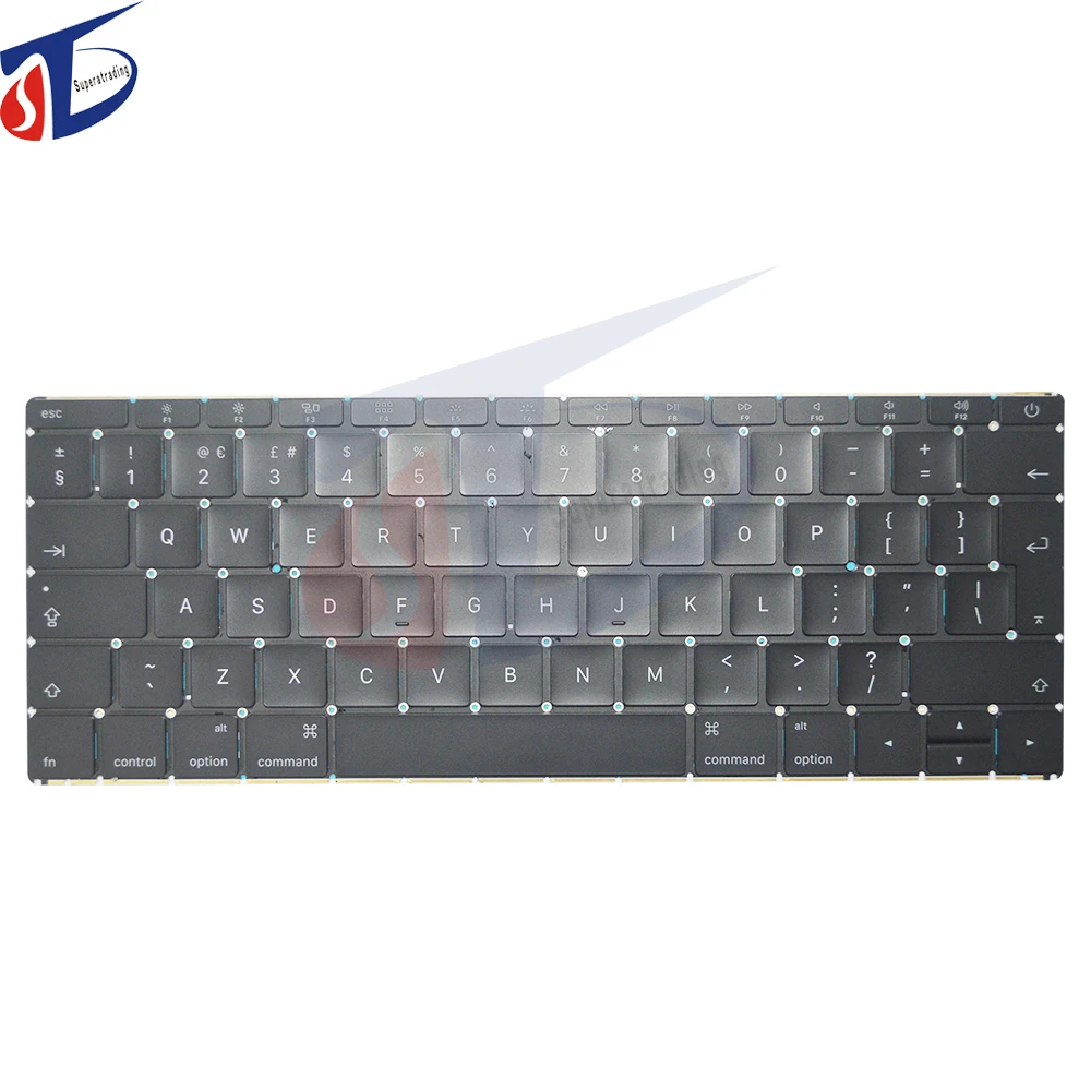 Original A1534 keyboard for Apple Macbook Pro Retina 12'' A1534 UK England Britain Keyboard 2015 2016 year