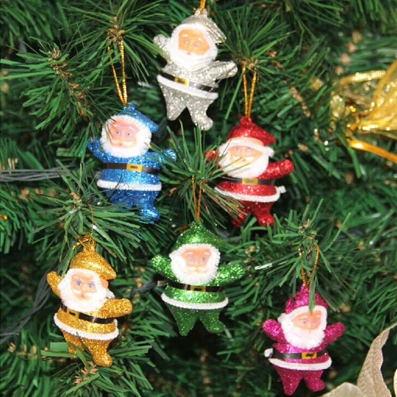 Christmas-Tree-Decorations-Hanging-Ornaments-Mini-Colorful-Santa-Claus-Pendant-6PcsSet-Children's-Gift-Tiny-Toy-MR0038 (2)