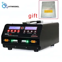 HTRC H825AC DUO 1 8s Lipo Lihv Battery Balance Charger 1200W 25A Dual Port for Agricultural
