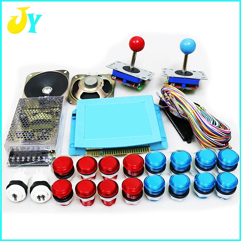 Arcade Game DIY Kit for 999 in 1 jamma PCB Board Zippy Joystick 12V