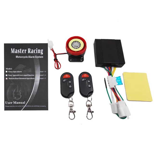 alarme moto master racing