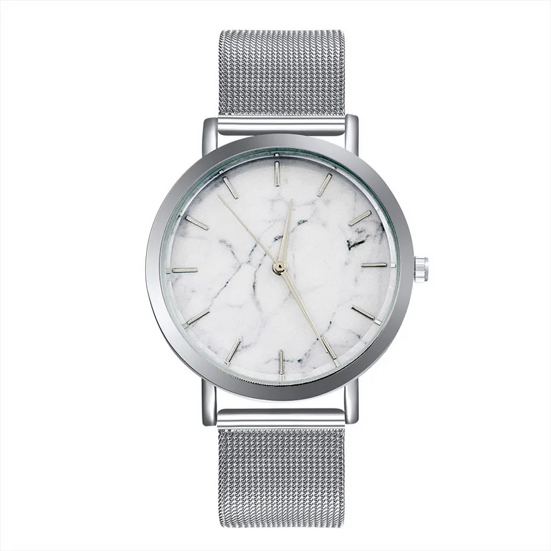 FUNIQUE женские мраморные Сплав Кварцевые Подарки наручные часы Reloj Mujer браслет для