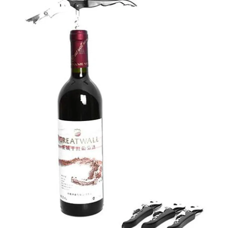 

Stainless Steel Cork Screw Corkscrew MultiFunction Wine Cap Opener OK Beer Cap Bottle Opener Kitchen Bar Tools Accessories