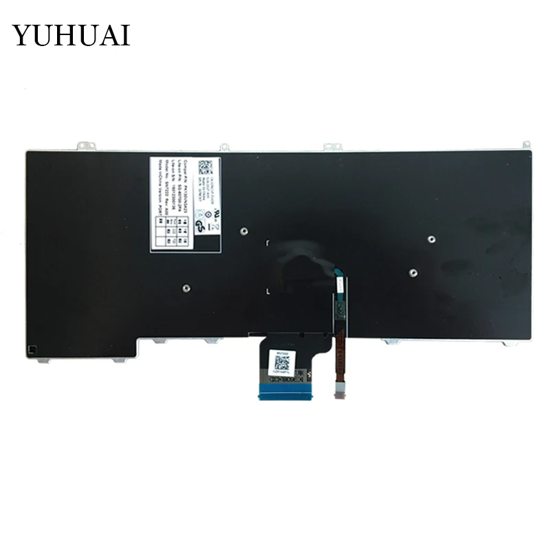  New Portuguese Keyboard For Dell Latitude E7440 E7240 Black 0JYFTN Laptop PO Keyboard With Point St