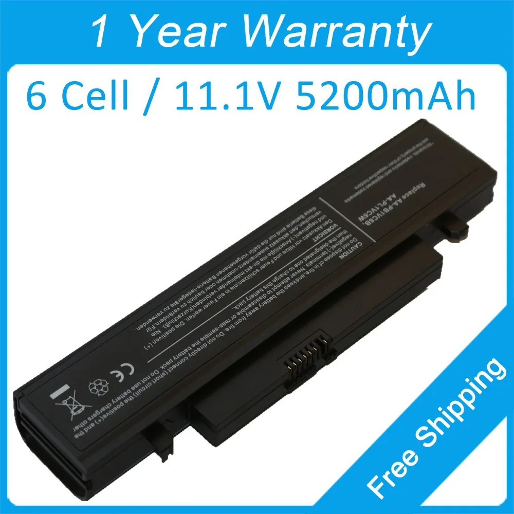 5200 мАч аккумулятор для ноутбука samsung NP-N218P NP-N220P NB30 Touch NP-N210 NT-NB30 NT-N220 Plus AA-PL1VC6W/E |