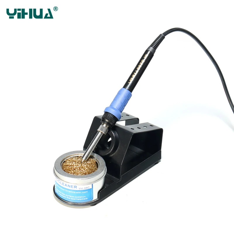 YIHUA 853D 1A USB SMD DC источник питания горячий воздушный пистолет паяльник паяльная станция 110 В/220 В ЕС/США вилка умный дисплей