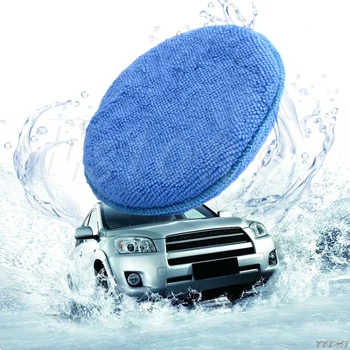 

1PC Car Waxing Polish Microfiber Foam Sponge Applicator Cleaning Detailing Pads
